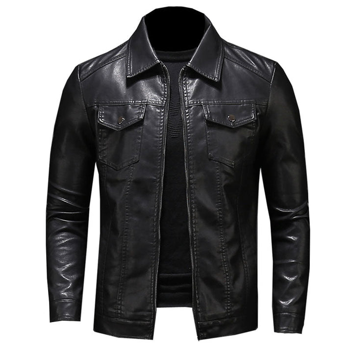 Malcom - Premium Classy Leather Jacket