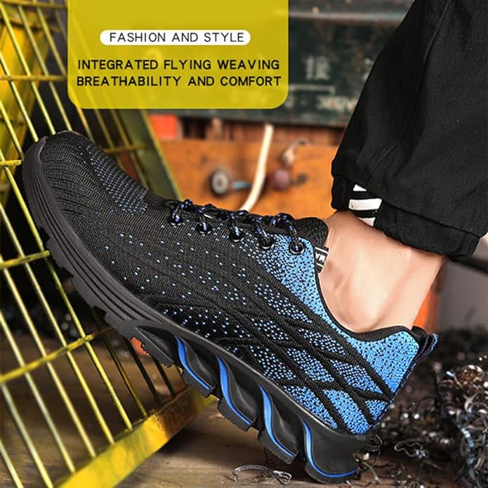 PUNCTURE & IMPACT RESISTANT SAFETY SHOES